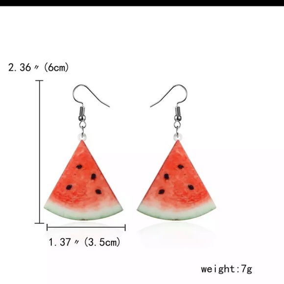 Watermelon earrings NEW - Picture 2 of 2